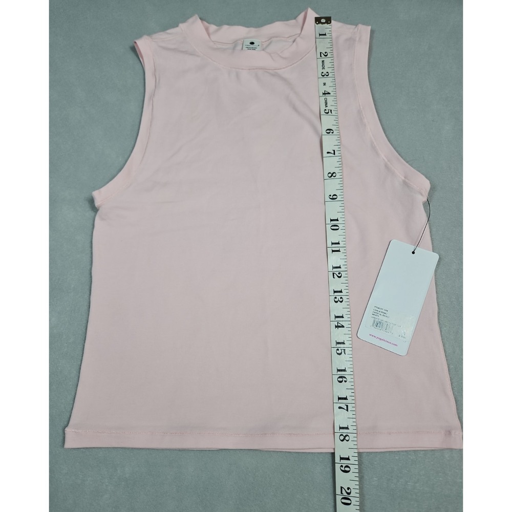 Yogalicious Womens Pink Airlite Melissa Athletic Tank Tops Size Small NWT - Picture 9 of 9